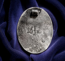 Load image into Gallery viewer, POSEIDON – STERLING SILVER PENDANT WITH ELEGANT 21″ STERLING SILVER CHAIN