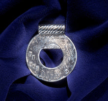 Load image into Gallery viewer, ETERNITY – STERLING SILVER PENDANT WITH ELEGANT 21″ STERLING SILVER CHAIN