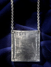 Load image into Gallery viewer, CASCADE – STERLING SILVER PENDANT WITH ELEGANT 21″ STERLING SILVER CHAIN