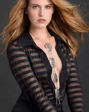 Load image into Gallery viewer, CHARISMA – HANDMADE STERLING SILVER NECKTIE