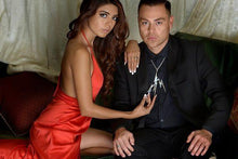 Load image into Gallery viewer, LIGHTNING TRI BOLT PRIME (MAJESTIC SIZE)– STERLING SILVER PENDANT WITH 21″ ELEGANT STERLING SILVER CHAIN