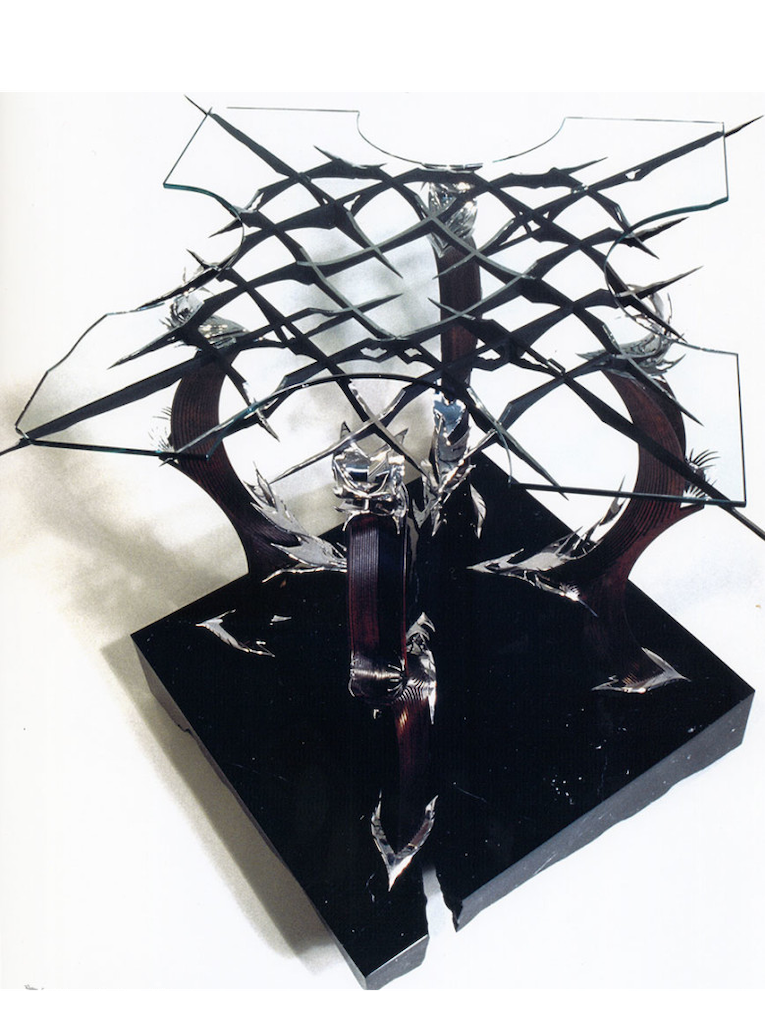 THIS IS NOT A TABLE SCULPTURE BY LARRY SCHUSTER